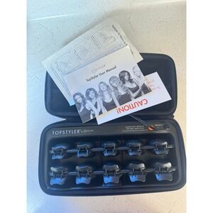 InStyler TopStyler Ceramic Hair Styling System with C-Shells and Travel Case